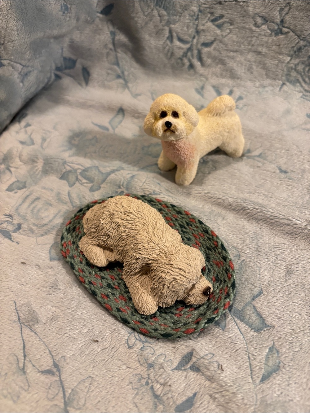 Pair of Bichon Frise Figurines